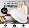 Römertopf Bräter 50 Jahre JUBILÄUM Weiß für 6-8 Personen Produktbild-Vorschau 2