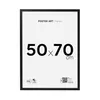 Ramka na zdjęcia i plakaty 50x70 cm, czarna, MDF – Poster Podgląd zdjęcia produktu 1
