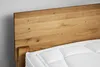Bett Ringo 1 aus Wildeiche massiv 120x200 mit Holzkopfteil Produktbild-Vorschau 3