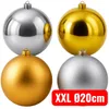 Weihnachtskugeln Outdoor XXL Christbaumkugeln für Draußen Produktbild-Vorschau 2