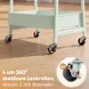 Sekey Rollwagen Küche 30 cm Breit Servierwagen Metall mit Produktbild-Vorschau 7