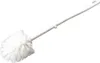 Brosse WC en plastique blanc rond Voir les images du produit 1