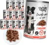 Tuftuf | Mokré krmivo pro psy – 12x415 g – kousky masa s Náhled obrázku produktu 1