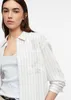 COMMA Damen Bluse – Loose Fit, Streifen, Hemdkragen, Produktbild-Vorschau 4
