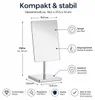 Testrut Standspiegel, rechteckig Produktbild-Vorschau 8