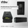 vhbw Akku kompatibel mit Stiga Combi 43 AE, Combi 48 AE, Produktbild-Vorschau 5