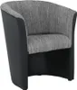 A studio shot of a modern armchair.