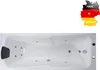 Basera BASIC Indoor Whirlpool Badewanne Bali 170 x 75 cm Produktbild-Vorschau 1