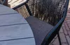 Runder Gartentisch Limasol Ø120 cm | Grau | Polywood & Produktbild-Vorschau 3