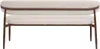 Giga Meubel Esszimmerbank Alexia - Beige/Walnuss - 160cm Produktbild-Vorschau 6