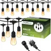 LUMILED rozprávkové svetlá vonkajšie 15M s 15 E27 LED 1,3W Náhľad obrázku produktu 1