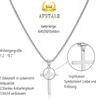 AFSTALR Męski łańcuszek z krzyżem ze stali nierdzewnej Podgląd zdjęcia produktu 4