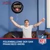 NFL San Francisco Folienballon rund 45cm Football Party Fan Produktbild-Vorschau 6