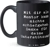 Mr. & Mrs. Panda Pott Spruch Beste Mentor - Schwarz - Produktbild-Vorschau 2