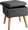 TecTake 403976, Šedá, Polyester, MDF Náhled obrázku produktu 1