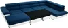 A sectional sofa with a pull-out bed feature. Náhľad obrázku produktu