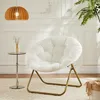 Chaise de camping pliable Fauteuil de camping avec tabouret Voir les images du produit 5
