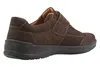 JOMOS Chaussures basses en cuir pour hommes choco, doublure Voir les images du produit 4