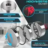 RE:SPORT® 2er Hanteln Set aus massivem Stahl Rot 2 x 5kg | Produktbild-Vorschau 3