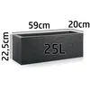 2X Pflanzkübel XL Balkonkasten 59cm Blumenkasten 25L für Produktbild-Vorschau 9