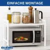 DanDiBo Étagère réglable pour micro-ondes Blanc 2 niveaux Voir les images du produit 5