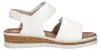 Rieker Sandalen Plat  Sandalen Plat - Wit - Maat 40 Voir les images du produit 4