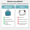 Kioto Kulturbeutel zum Aufhängen Kulturtasche für Reisen Produktbild-Vorschau 8