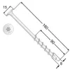Schroeven voor poreuze betonblokken, 8x160 mm, TX30, platte Productafbeelding-voorbeeld 2