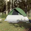 Möbel Kuppel-Campingzelt 3 Personen Grün Wasserdicht - Produktbild-Vorschau 3