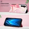 Tecno Pova Neo 2 Hülle, Marmor Motiv Kunstleder Tasche Produktbild-Vorschau 3