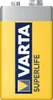 A studio shot of a Varta 9V battery against a white background. Produktbild-Vorschau