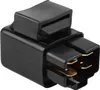 A black electrical connector with gold-colored metal contacts. Náhľad obrázku produktu