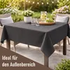 Obrus ogrodowy z miękkiej pianki 130 x 220 cm – antracytowy Podgląd zdjęcia produktu 3
