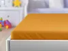 Jersey Prześcieradło dla dziecka morelowe 60 x 120 cm Podgląd zdjęcia produktu 1