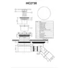 flache Ablaufgarnitur für Duschwannen HC2730 nur 60 mm Produktbild-Vorschau 4