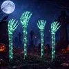 2er Halloween Dekorationen, Batterien Skelett‑Arm Produktbild-Vorschau 3