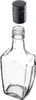 KADAX Glas-Tinkturflasche 250 ml mit langem schwarzen Produktbild-Vorschau 3