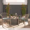 Beautissu 6er Set Loft SK Stuhlkissen Hellgrau, 45x40x5cm Produktbild-Vorschau 3