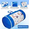 Kindermatratze 70x140 | Kinder Klappmatratze mit Blauem Produktbild-Vorschau 5