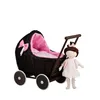 Tmavě hnědý kočárek pro panenky LILI 48X28 H26/47 CM Náhled obrázku produktu 3