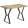 Tavolo da pranzo 120x60x76 cm in legno massiccio di Anteprima dell’immagine prodotto 10