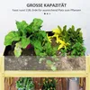 Outsunny Hochbeet mit Acrylplatten, erhöhtes Kräuterbeet Produktbild-Vorschau 4