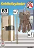 BGS Cilindro di chiusura in ottone fai da te 60 mm 300 g Anteprima dell’immagine prodotto 5