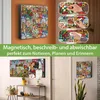 banjado Schlüsselkasten aus Metall, 30x30cm groß mit 32 Produktbild-Vorschau 3