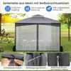 COSTWAY Pavillon 3x3,6m, Gartenpavillon mit 4 Sandsäcken, 4 Produktbild-Vorschau 5