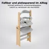 Hochstuhl 4in1 höhenverstellbarer Holzhochstuhl für kinder Produktbild-Vorschau 8
