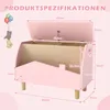 COSTWAY 60x30x44cm box na hračky, truhla na hračky s policí Náhled obrázku produktu 3