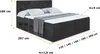ALTDECOR Boxspringbett mit H4 Matratze und Topper - 120 x Produktbild-Vorschau 6