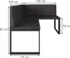 Banco de comedor Vicco Ravon Antracita 120 x 150 cm, Model Vista previa de la imagen del producto 2