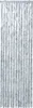 vidaXL Rideau moustiquaire blanc et gris 90x200 cm chenille Voir les images du produit 9